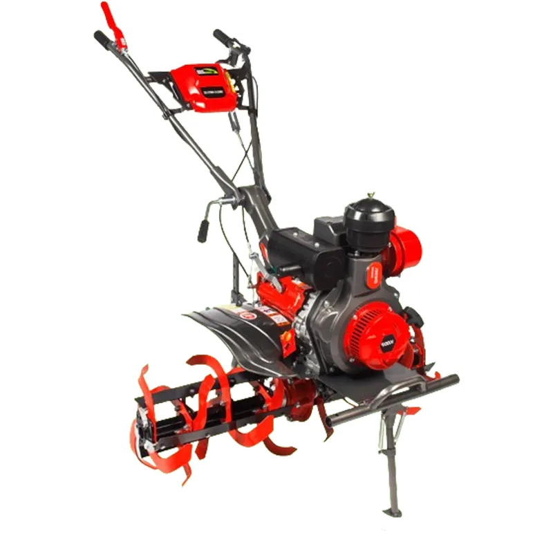 Riga Italy 7HP Self Start Diesel Power Weeder For Agriculture (KPD 1000E), 4 Stroke and 247 CC Engine