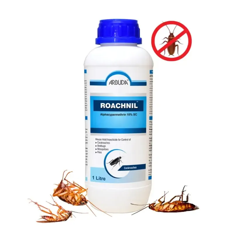 Arbuda Roachnil Alphacypermethrin 10% SC - 1 Liter | Long-Lasting Cockroach & Pest Control