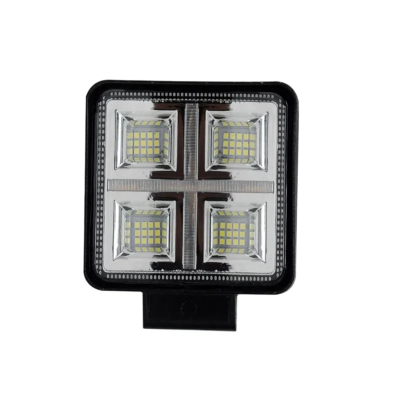 Gramstrong Pack of 2 Square 48 White LED 12V Mercury Fog Light for Car, Truck, Jeep, Motorcycle 