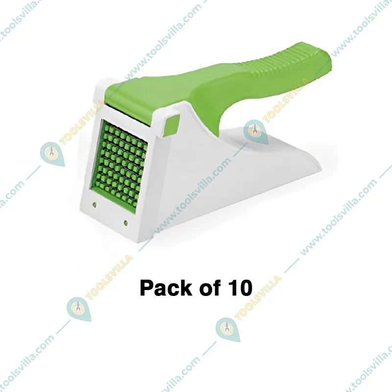 Premium Quality SS Blade Vegetable Slicer for Multipurpose Uses(Pack-10 Pcs)