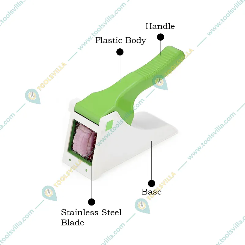 Premium Quality SS Blade Vegetable Slicer for Multipurpose Uses(Pack-10 Pcs)