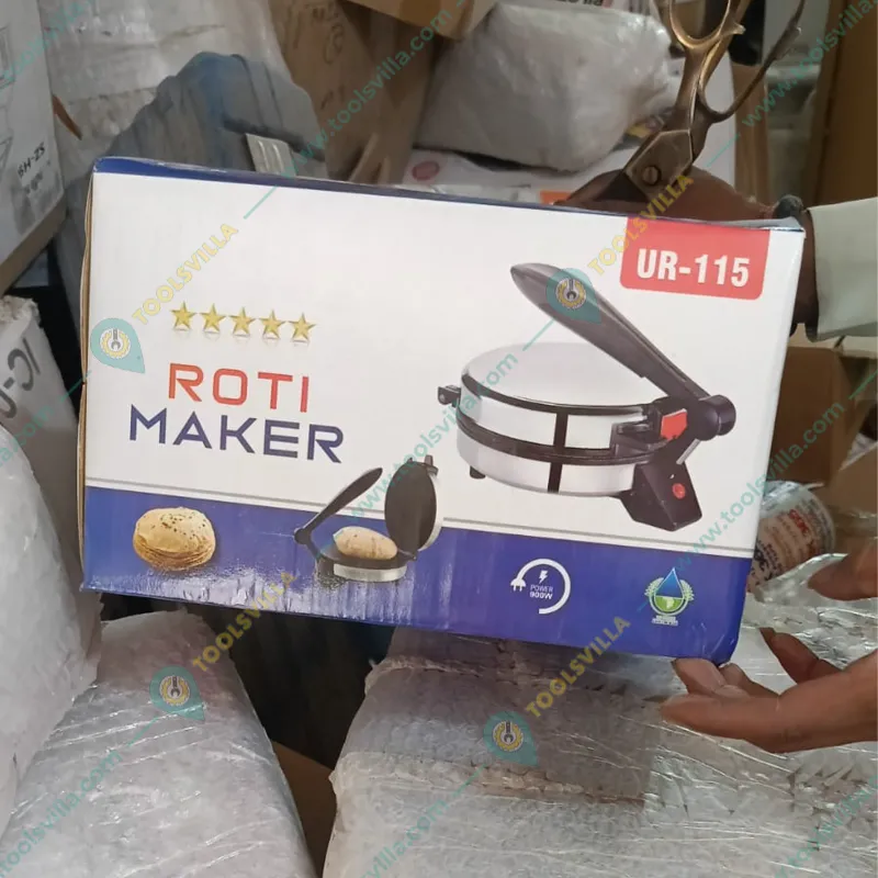 Domestic SS Electric Chapati Maker With Spatter Coated Non Stick Plate