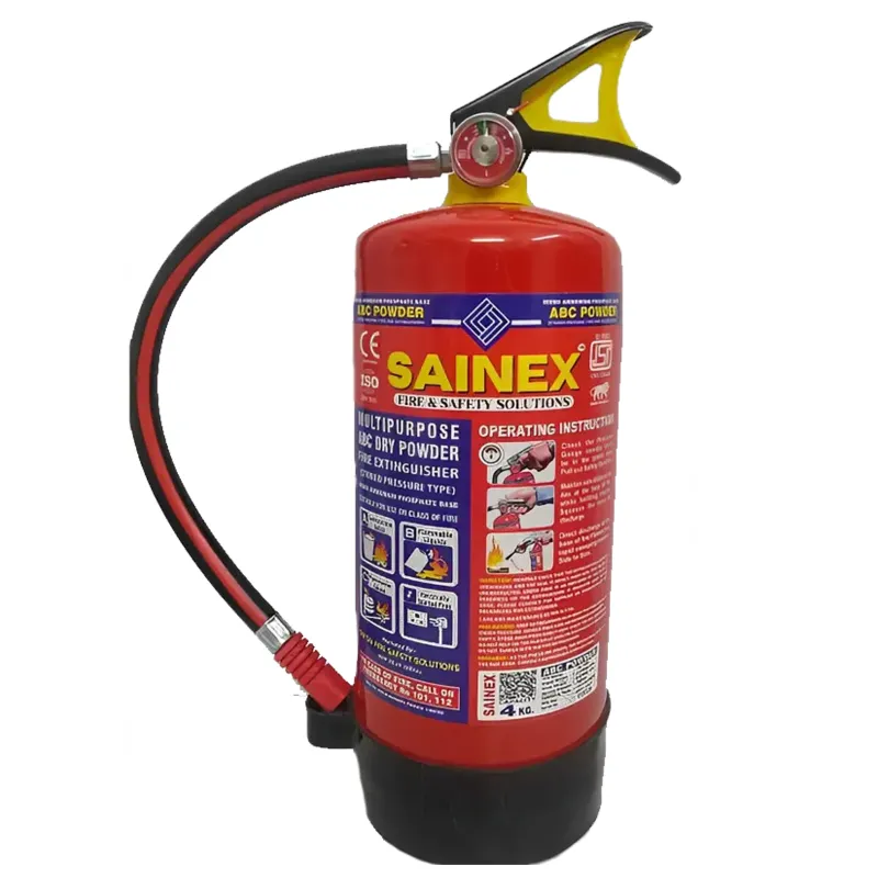 Sainex Dry Powder Stored Pressure Fire Extinguisher Capacity 4 Kg Bcabc 