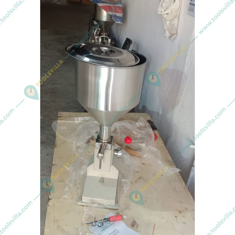 A03 Manual 5-50 ml Volume Piston Essential Oil Cosmetics Lotion, Cream, Paste, Lip Gloss Cosmetic Filling Machines