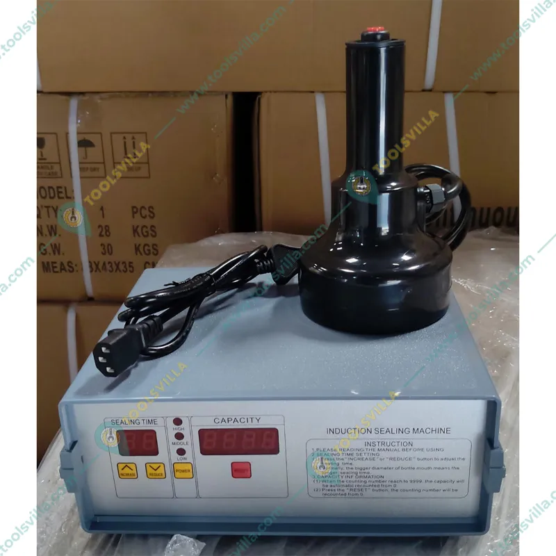 Manual Portable Induction Sealer, 400 Watts, 20-80 mm Dia