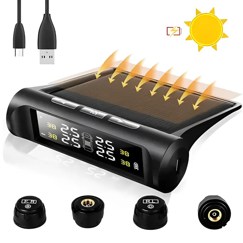 Premium Quality Smart Car Tire Pressure Monitoring System, 50 PSI