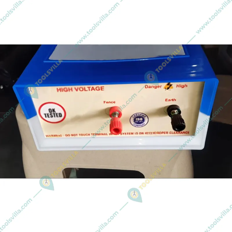 12 KV Automatic Solar Zatka Machine to Cover 50 Acre Land