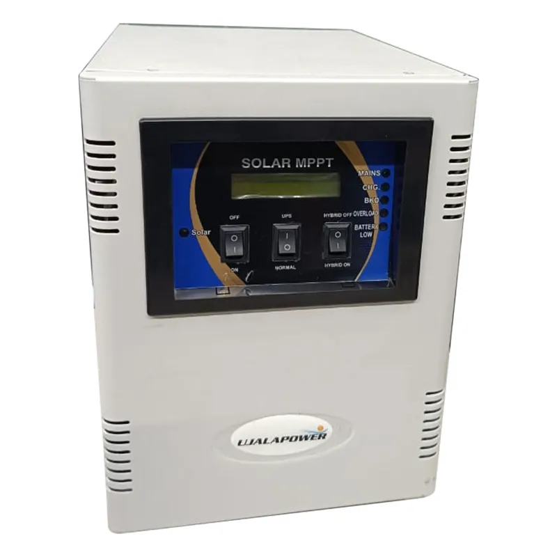 Ujala Hybrid Solar 1000,12V( Sine Wave MPPT) Compact Inverter With 2 years Warranty  Designed for residential use