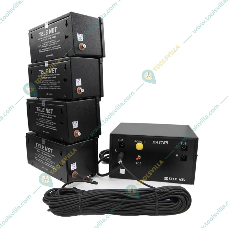 Telenet ‎ELE 105, Sonic/Ultrasonic Elephant Repeller for Agriculture Uses, 3 Months Warranty