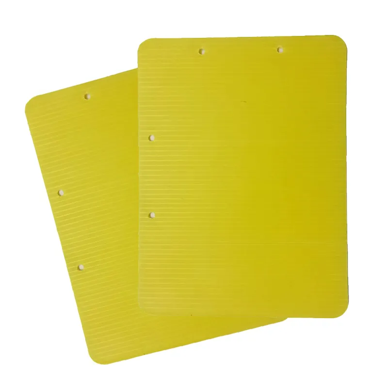 Sonkul 3 mm Bio Sticky Traps of Size 12 x 8 inch (30.48 x 20.32 cm) (25 Pieces per Bundle)(Color-Yellow)
