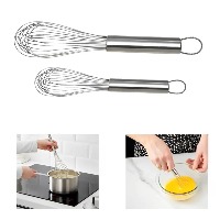 8 and 14 inch Stainless Steel Whisk for Egg Beating