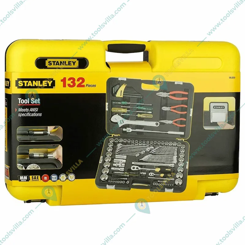 Stanley 132 Pcs Metric & A/F Tool Kit (99-059)