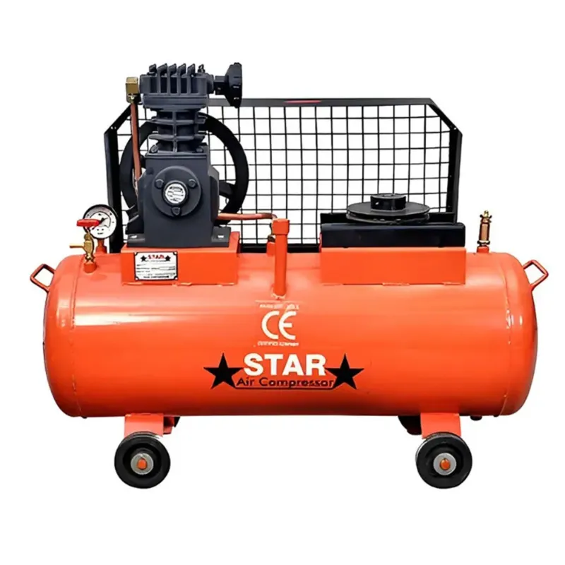 Star 90 Liters Single Piston Air Compressor Without Motor and Autocut Switch, 128 psi Max. Pressure (SC-520)