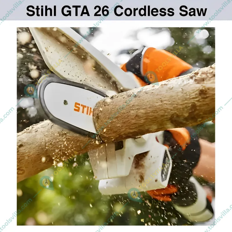 Stihl GTA 26 Cordless Saw With Battery And Charger 10.8 V, 4 inch (10.16 cm) Bar Size