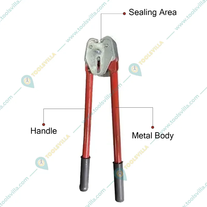 12 mm Heavy duty Manual Strap Sealer Machine and Tensioner Set