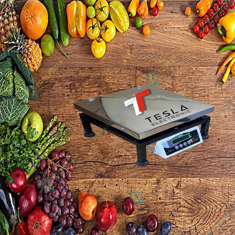Tesla 150 Kg Capacity Bench Type  Foldable Scale Weighing Machine ,With 6 Months Battery Warranty (CKЕР 233) 