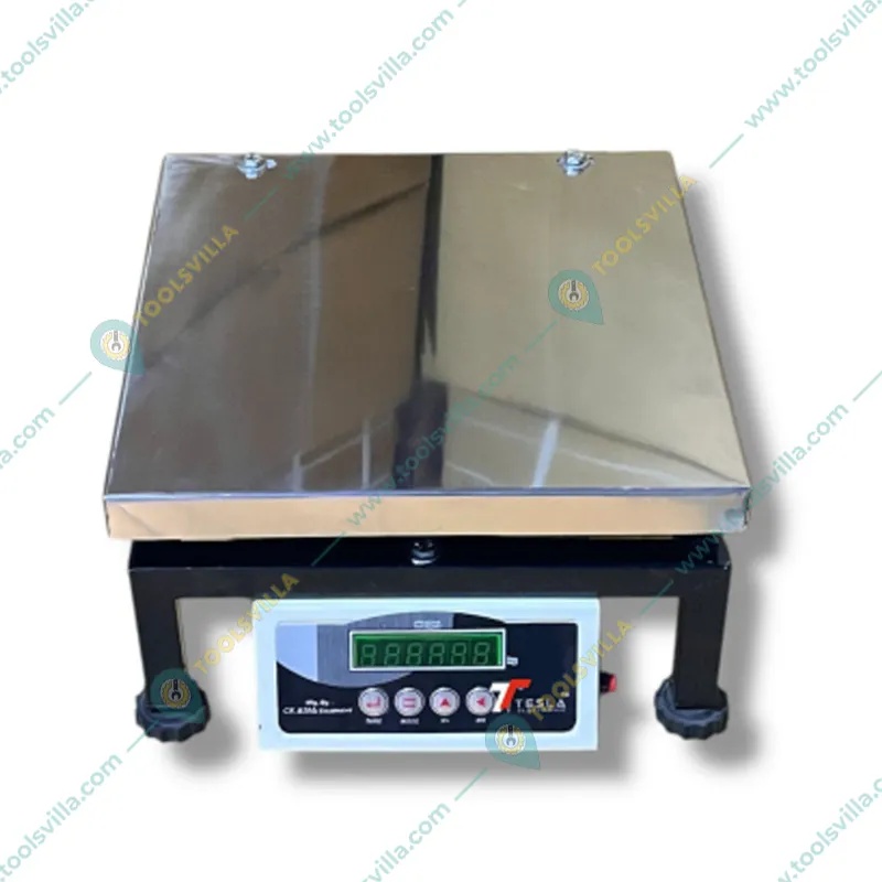 Tesla 150 Kg Capacity Bench Type  Foldable Scale Weighing Machine ,With 6 Months Battery Warranty (CKЕР 233) 