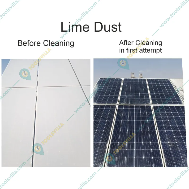 TetraClean 5 Liter Beige Liquid Solar Panel Cleaner to Remove Iron, Rust & Dust Particles etc. (TSPC-4)