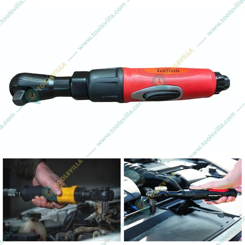 Techno 1/2 Inch 180 RPM Air Ratchet Wrench (AT 5059 A)