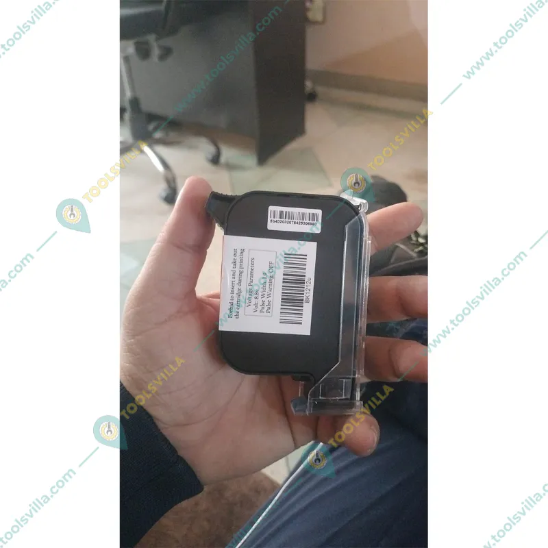 Handheld 12.7 mm Thermal Inkjet Printer with Ultra Premium Solvent Ink
