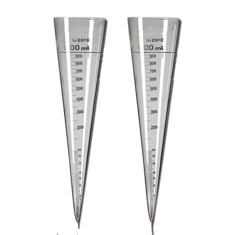  Unbreakable 1000ml Imhoff Cone Polycarbonate (Pack of 2)