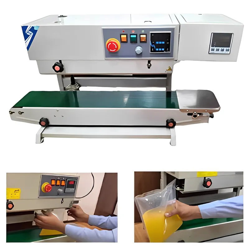 Smart Pack Vertical Band Sealer with Nitrogen Flush