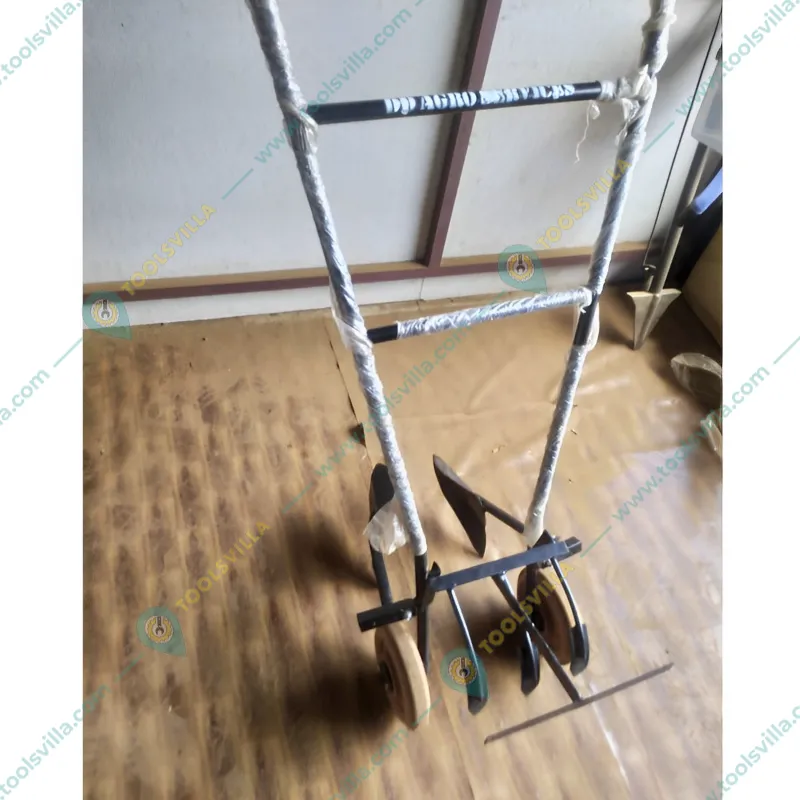 Heavy Duty Manual Hiller | Weeder | Hoe of 5 inch Depth with Attachment for Agriculture 
