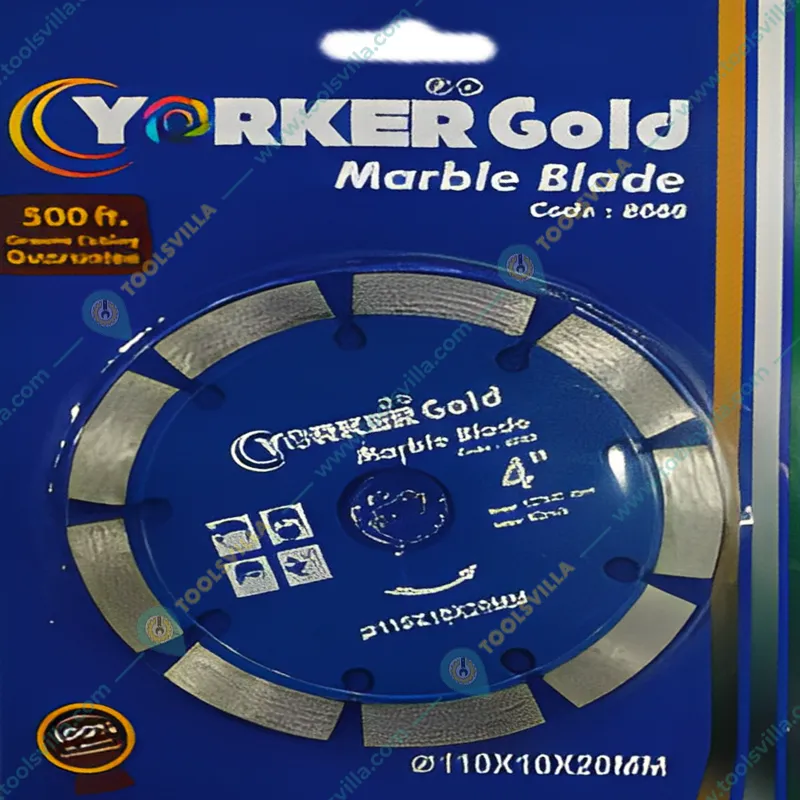 Yorker Gold Marble Cutting Blade for 500 feet Cut (8088) Pack of 50