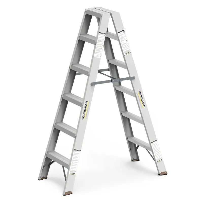 Youngman Aluminum Double Side Self Supporting A Type Ladder (10 Steps)