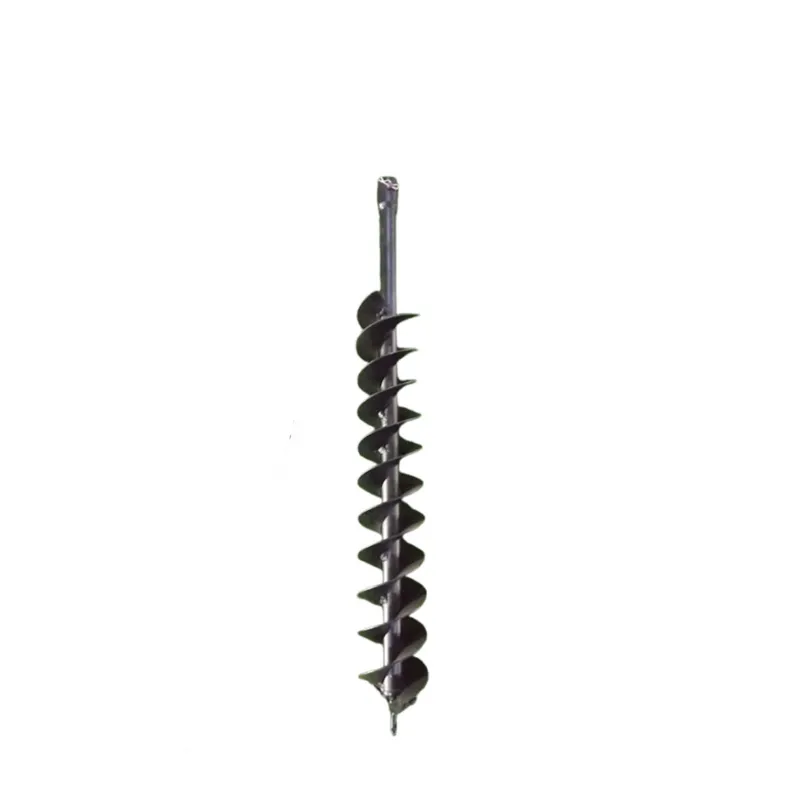 Zeyang 2.4 Inch Double Spiral Earth Auger Bit for 2 Stroke & 4 Stroke  For Earth Auger/ Post Hole Digger Machine, EA-030