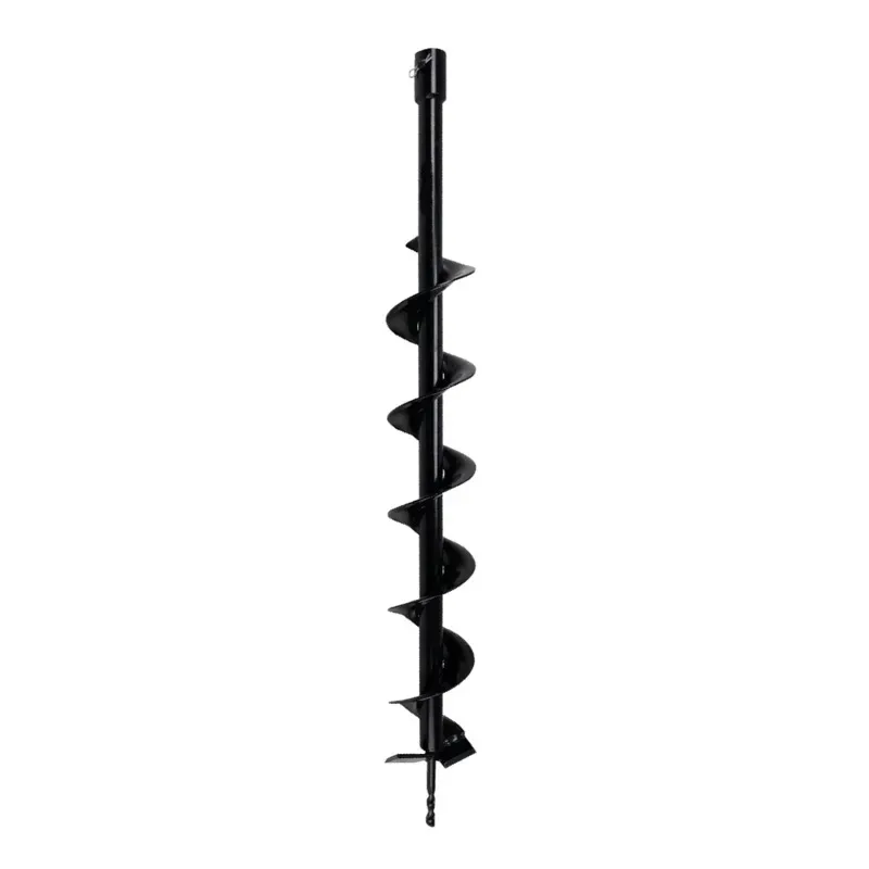 Zeyang 4 Inch Auger Bit (Single Spiral) For 2 Stroke & 4 Stroke For Earth Auger/ Post Hole Digger Machine, EA-033
