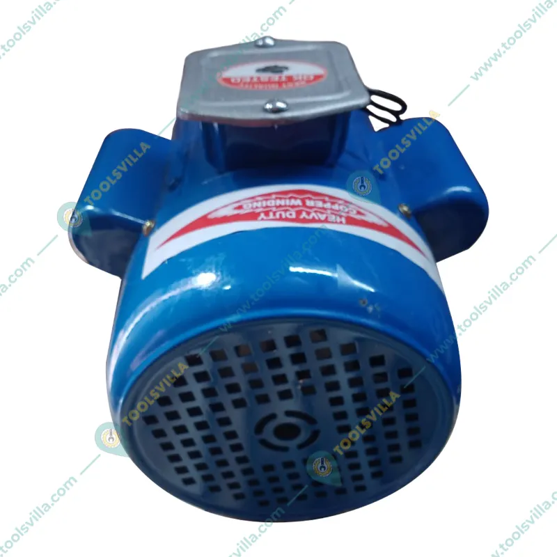 Crompower 1 HP 4 Pole Single Phase Foot Mounted AC Induction Motor With One Year Warranty