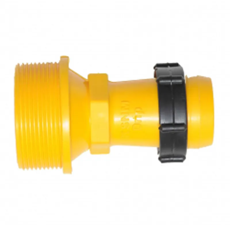 KSNM 5 pieces Adaptor / 63 mm MTA/ 40 mm Lock for Irrigation Purposes