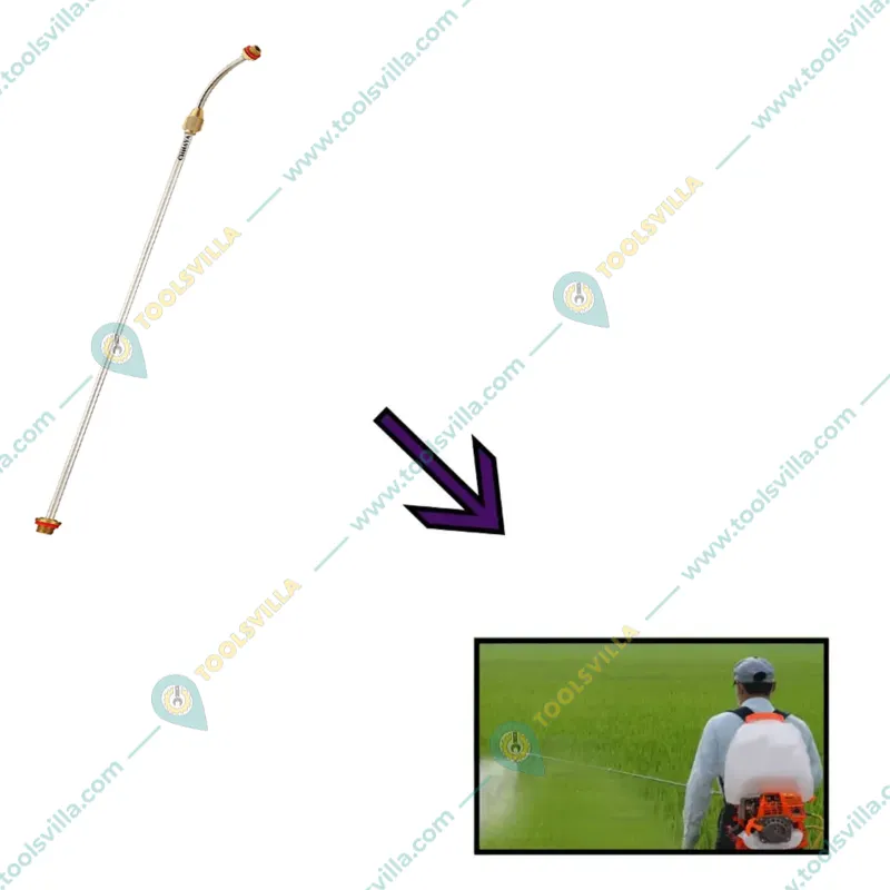 Chhaya 1.5 feet to 3 Feet Adjustable Lance With Outer Thread For Manual & Battery Sprayer(Pack-1 Piece)