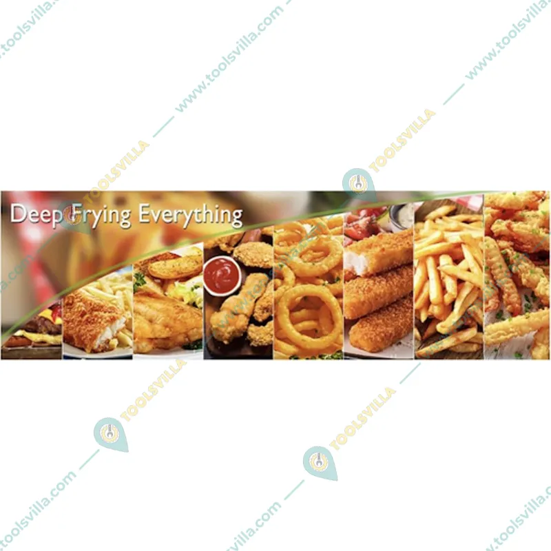 ADORMA DF 11L SGL Electric 11 Liter Deep Fryer With Analog Controls, 1800W with 1 Year Warranty 