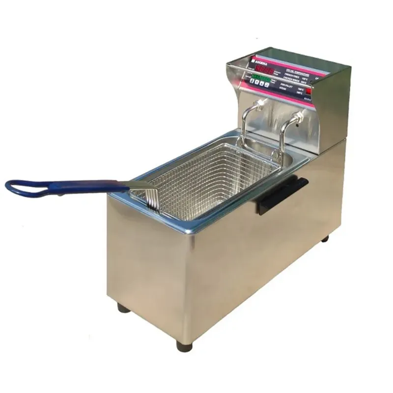 ADORMA DF5L SGL Electric 5L Deep Fryer With Digital Controls, 1800W with 1 Year Warranty 