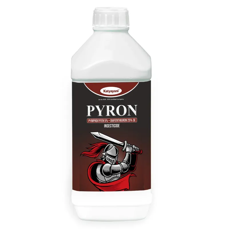 Katyayani Pyron Pyriproxyfen 5% + Diafenthiuron 25% SE Insecticide for Pest Control and Resistance Management(Pack-250 ml x 1)