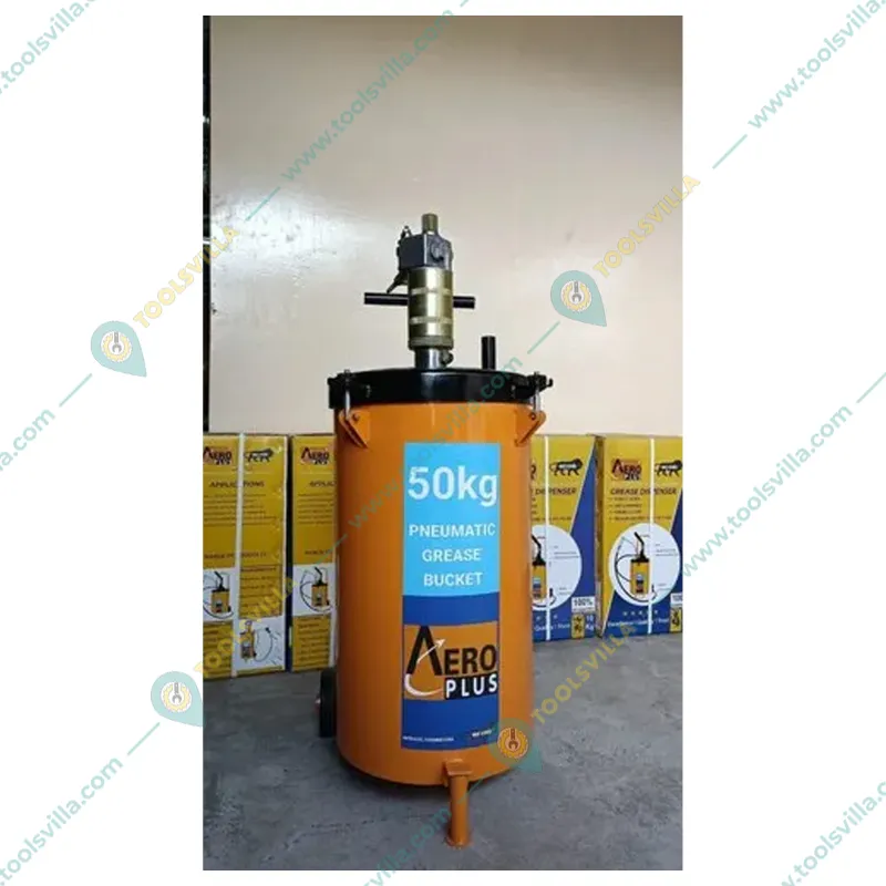 Aeroplus 50 Kg Pneumatic Operated Grease Pump With 2m Hose Pipe & Grease Gun