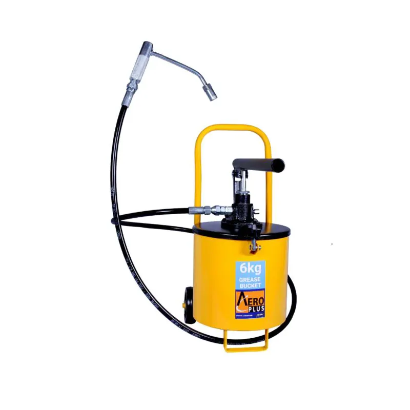 Aeroplus 6 Kg Hand Operated Grease Pump with Wheels