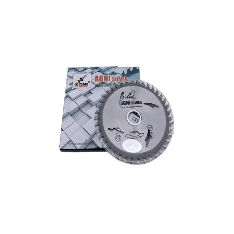 Agni 120 Teeth 18" TCT Saw Blade (Silver) for Wood cutting