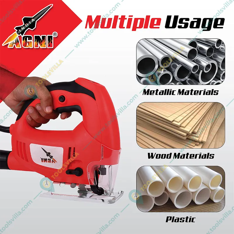 Agni 70 mm 710 Watt Professional Jigsaw Machine With Multiple Features, 3000 RPM (A1522)