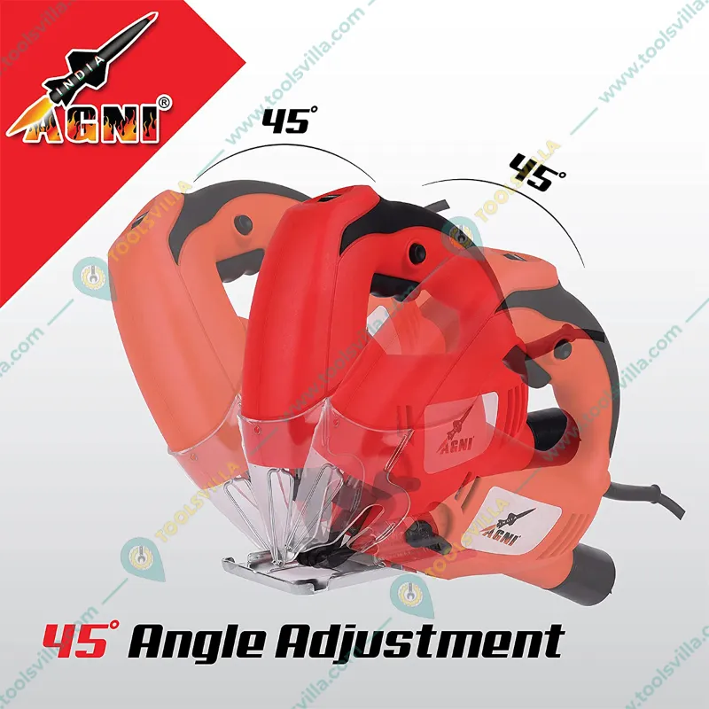 Agni 70 mm 710 Watt Professional Jigsaw Machine With Multiple Features, 3000 RPM (A1522)