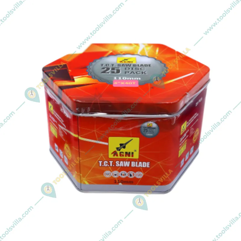 Agni TCT Saw Blade (Red) for Wood Cutting(Size-4 inch,Teeth-40,Pack-5 Pcs)