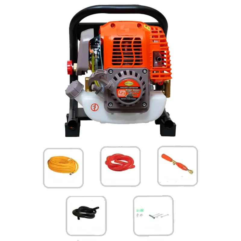 Pad Corp Portable Angel Shakti 4 Stroke 750ML Fuel Tank, Petrol Engine Agriculture Power Sprayer for Agriculture Use