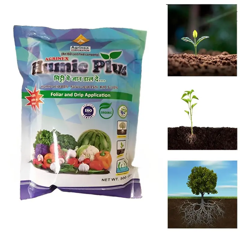 2 Pcs Agrinex Humic Plus 500gm Organic Fertilizer