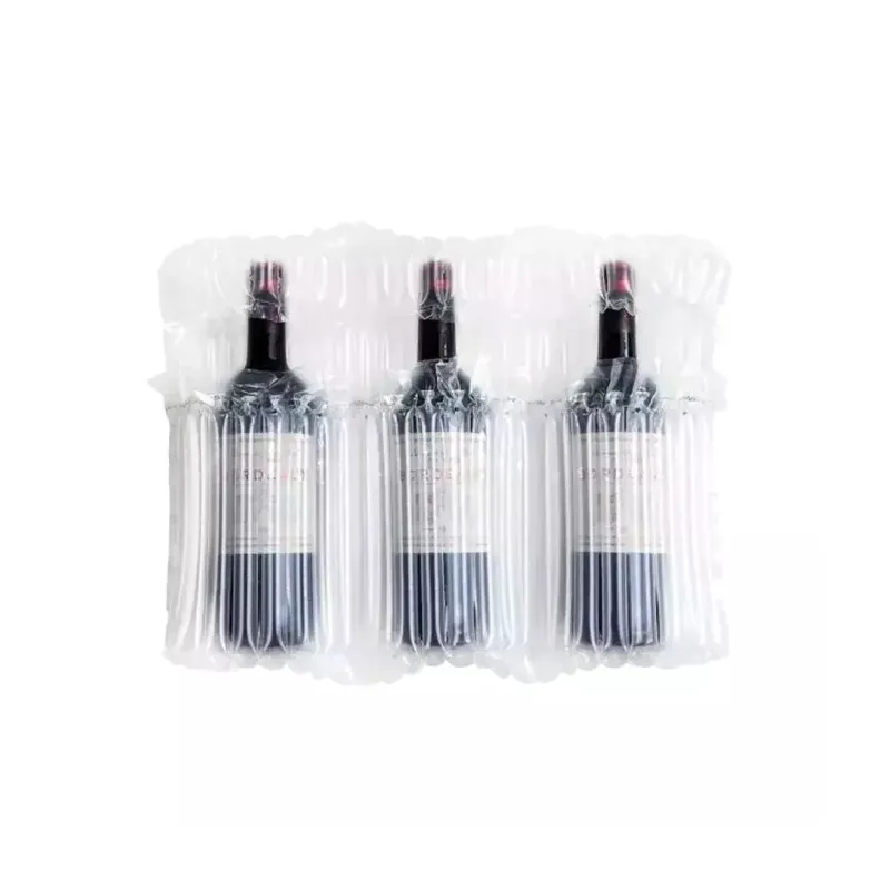 100pcs, 210*375 mm Air Column Bag For Glass Bottle Packaging