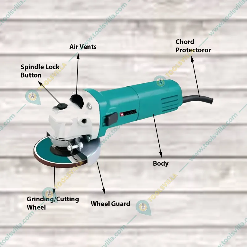 Akari 100 mm Angle Grinder APT-AG-6-100, 710 Watt