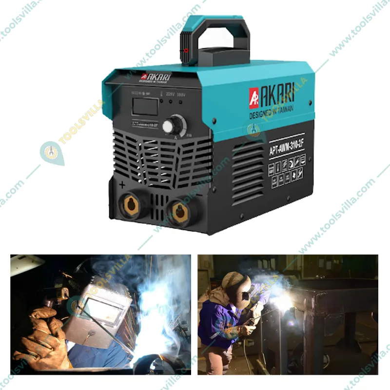Akari 310 Amp Double Phase Welding Machine With IGBT Technology (APT-AWM-310-2F) 
