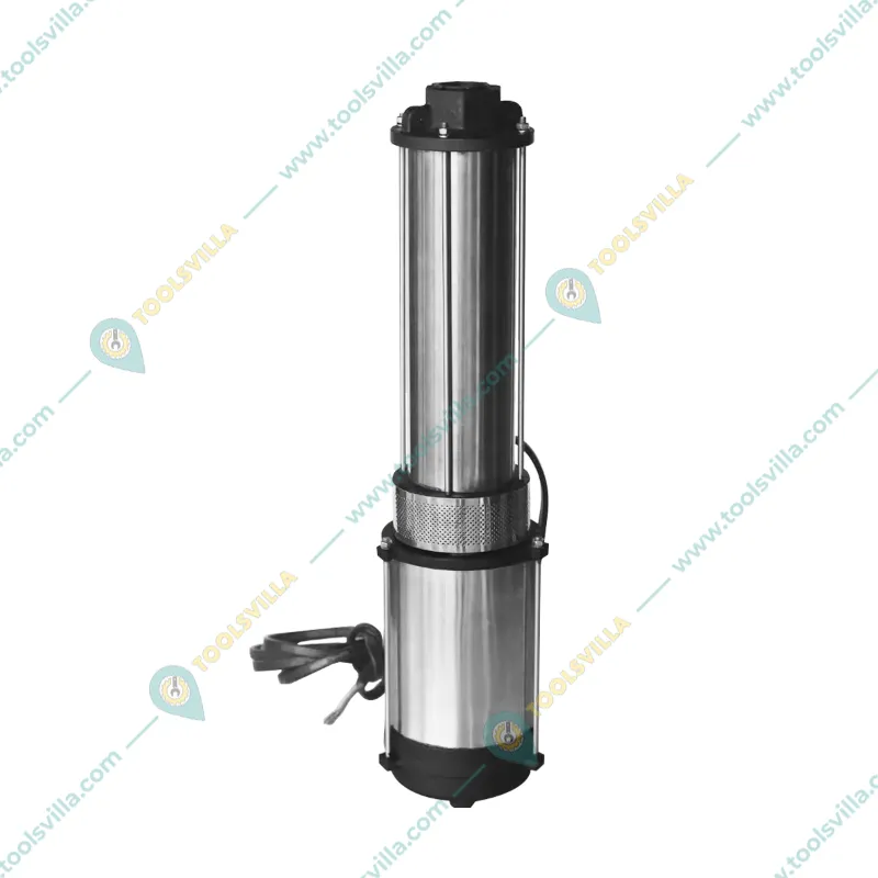 Algo VERNA+ 0.5 HP 1 inch Single Phase Vertical Openwell Submersible Pump with Control Panel- 1 Year Warranty(VP6-4/05S-HF)