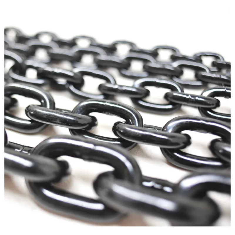 Heavy Duty 8 x 24 mm G80 Alloy Steel Load Chain - 2 Ton Load Capacity for Rigging, Hoisting,Towing etc.(Chain Length-3 Meter)